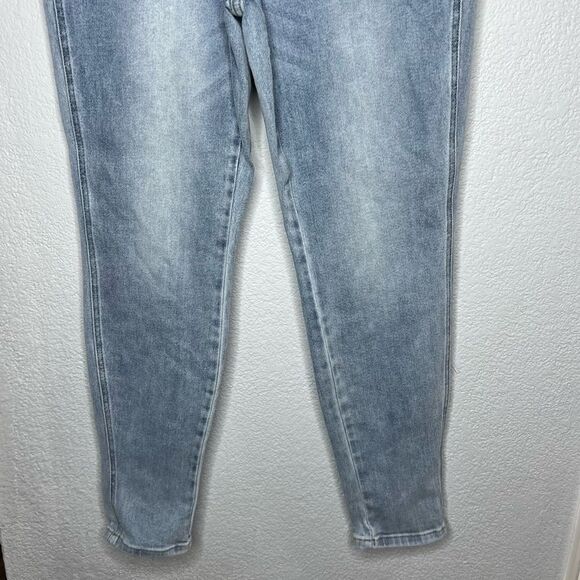 Judy Blue Jogger High Rise Light Blue Wash Square Pocket Women’s Jeans Sz 11/30 - Picture 5 of 12